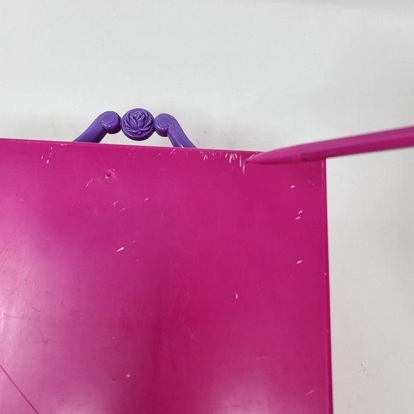 BARBIE VTG 97 FASHION AVENUE CARRYING CASE STORAGE WARDROBE CLOSET ACCESSORIES - Picture 8 of 13